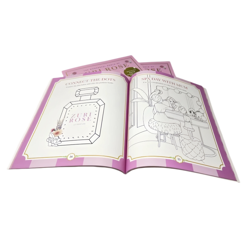 custom cheap coloring book printing