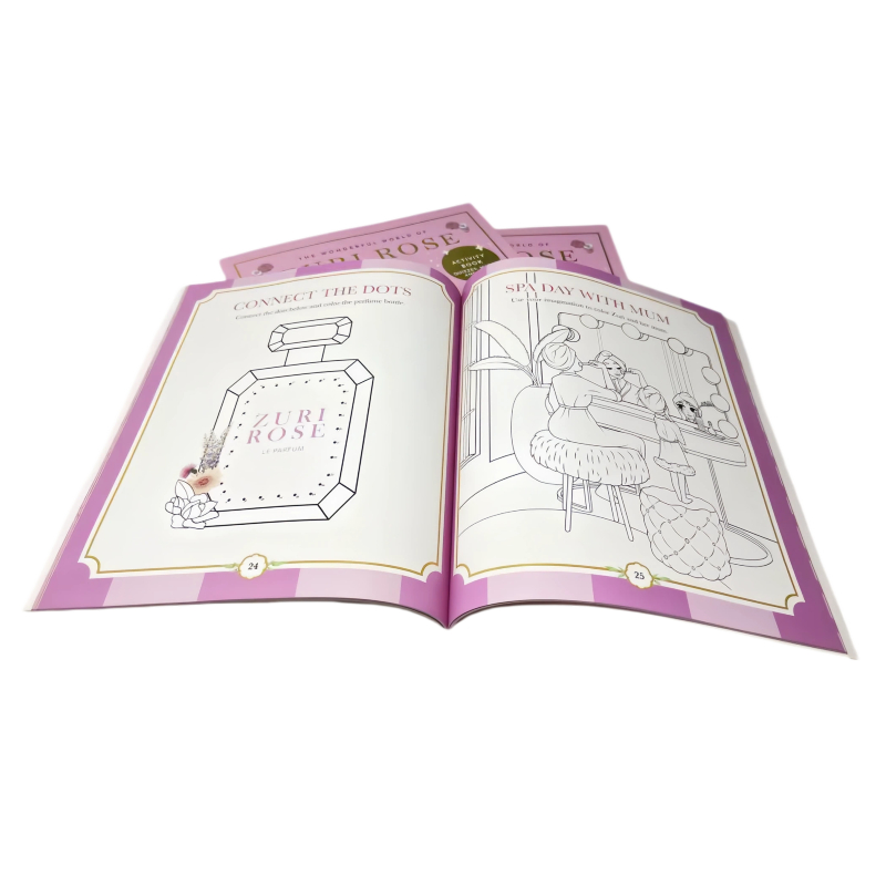 best custom coloring book printing