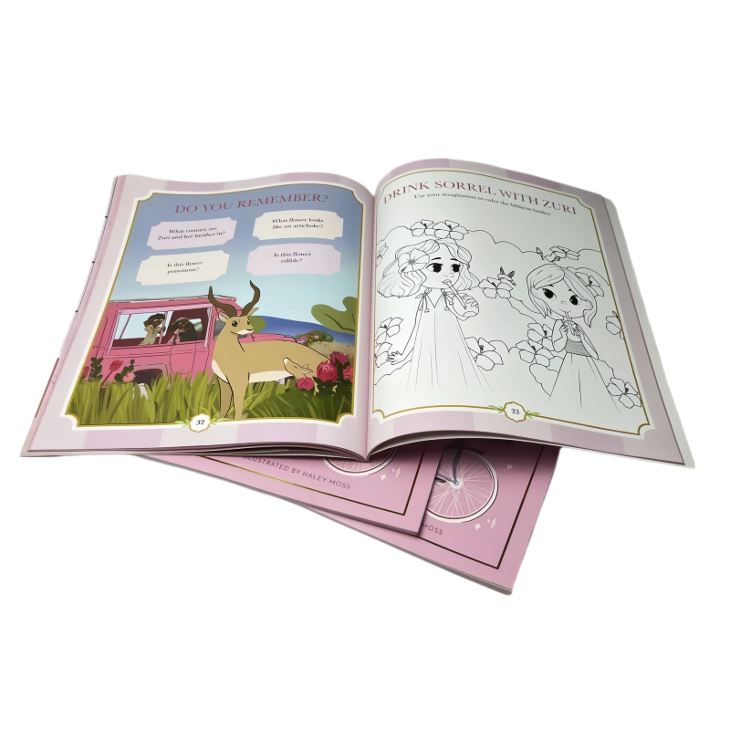 custom coloring book printing supplier