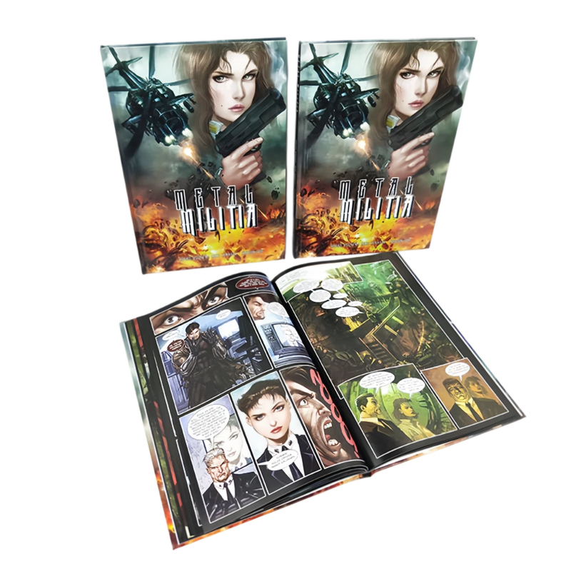 professional custom comic book printing