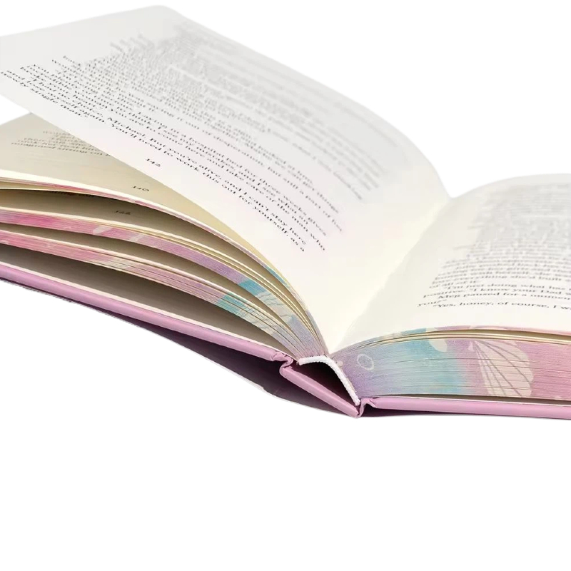 luxury painted edges book printing