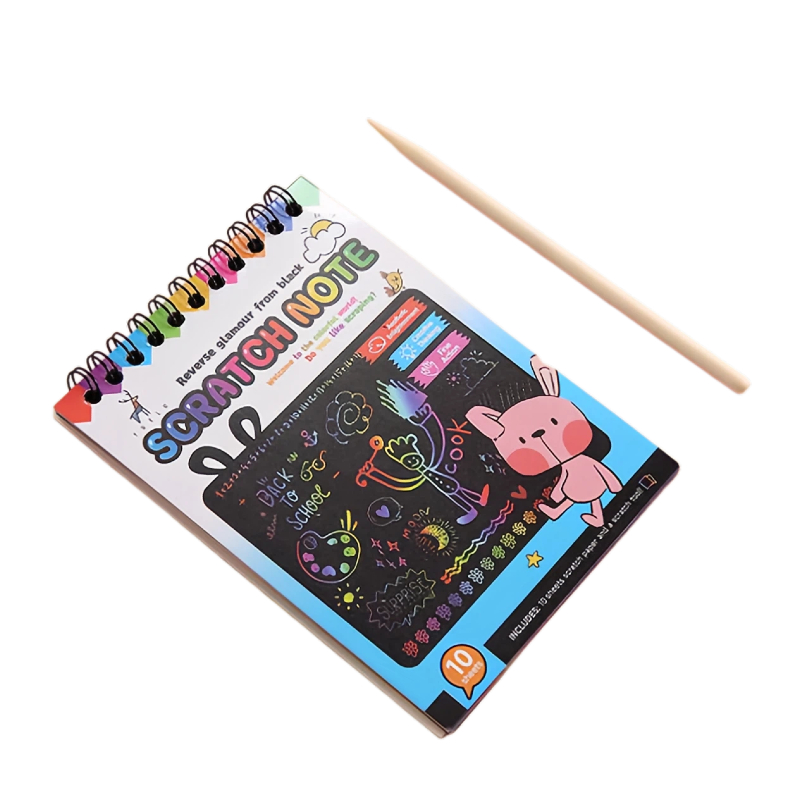custom scratch off book printing