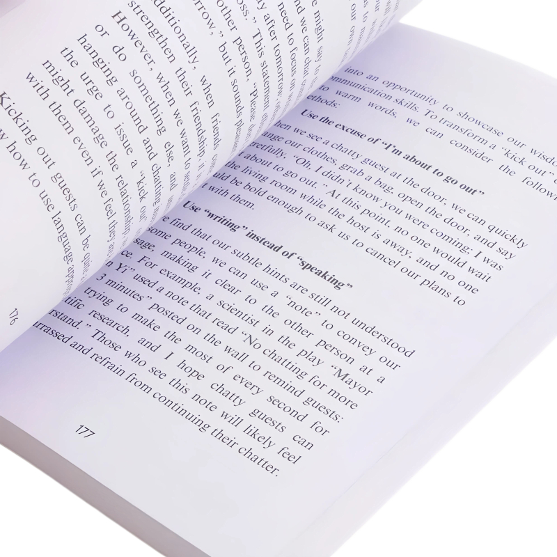 professional softcover book printing