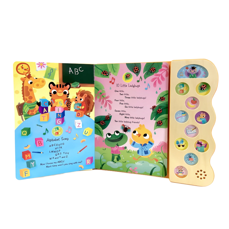 sound book printing supplier